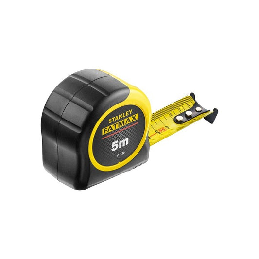 Stanley 0-33-720 FatMax Rollmaß 5m – Hohe Bruchfestigkeit Mit BladeArmor Beschichtung