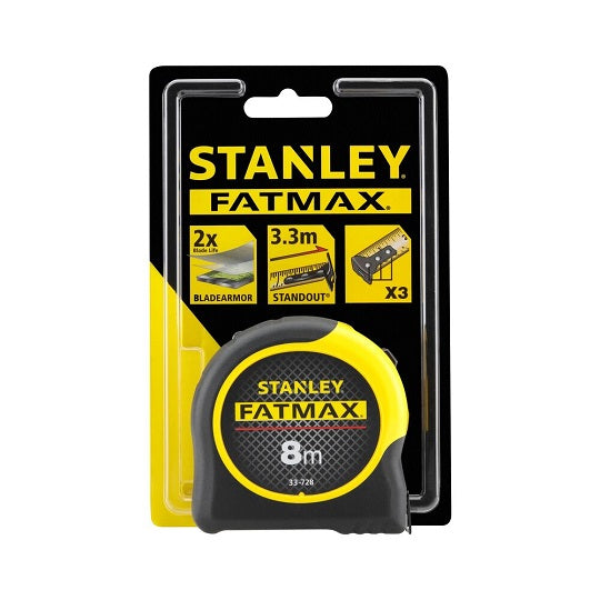 Stanley FatMax Rollmaß 0-33-728 8 m BladeArmor Schutz