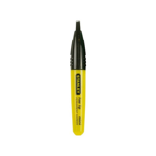 Stanley FTIP Mini Marker Schwarz – Schnelltrocknende Tinte Verhindert Verschmieren