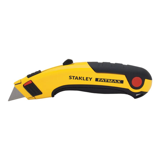 Stanley FatMax-Messer 0-10-778 – Einziehbare Trapezklinge für Sicheres Arbeiten