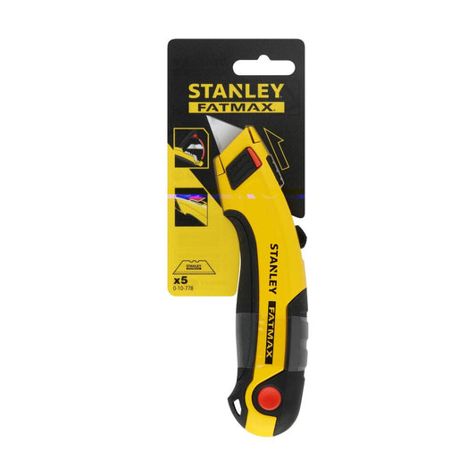 Stanley FatMax-Messer 0-10-778 – Einziehbare Trapezklinge für Sicheres Arbeiten