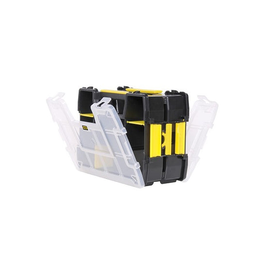 Stanley Sort Master Light x 2 – Doppelseitiger Organizer Mit Innovativem Befestigungssystem