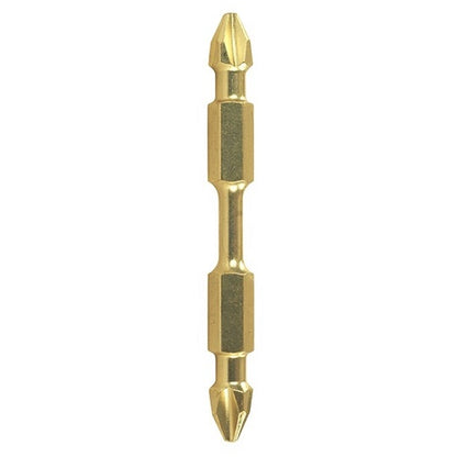 Makita Pozidriv Schlag-Doppelbohrer PZ3/90mm – 10-Fache Lebensdauer durch Verstärkten Kern