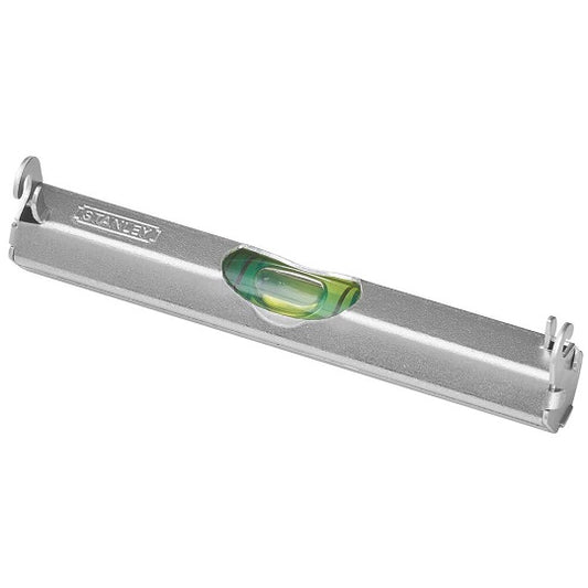 Stanley Schnurwasserwaage 8cm 0-42-287 – Leichte Aluminium-Konstruktion mit Präziser Markierung