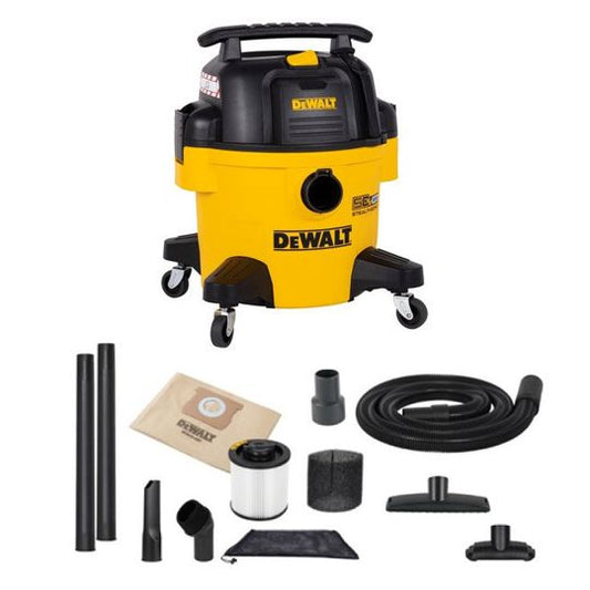 DeWalt AT-DXV23P-QT – Leistungsstarker Nass-/Trockensauger mit StealthSONIC-Technologie