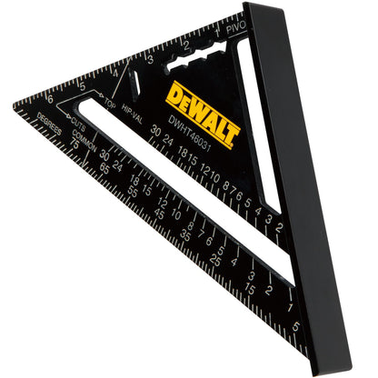 DeWalt 7 Zoll Aluminium Dachdeckerlehre DWHT46031-0 – Präzise Messungen für Dachdeckerarbeiten