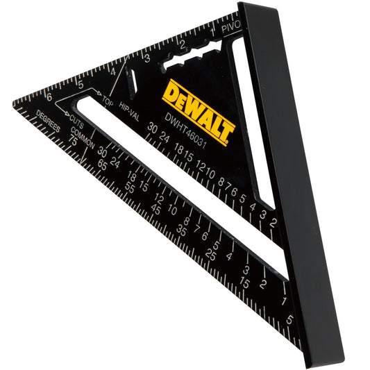 DeWalt 7 Zoll Aluminium Dachdeckerlehre DWHT46031-0 – Präzise Messungen für Dachdeckerarbeiten