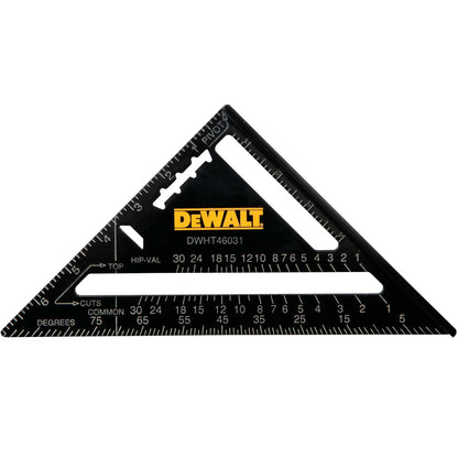 DeWalt 7 Zoll Aluminium Dachdeckerlehre DWHT46031-0 – Präzise Messungen für Dachdeckerarbeiten
