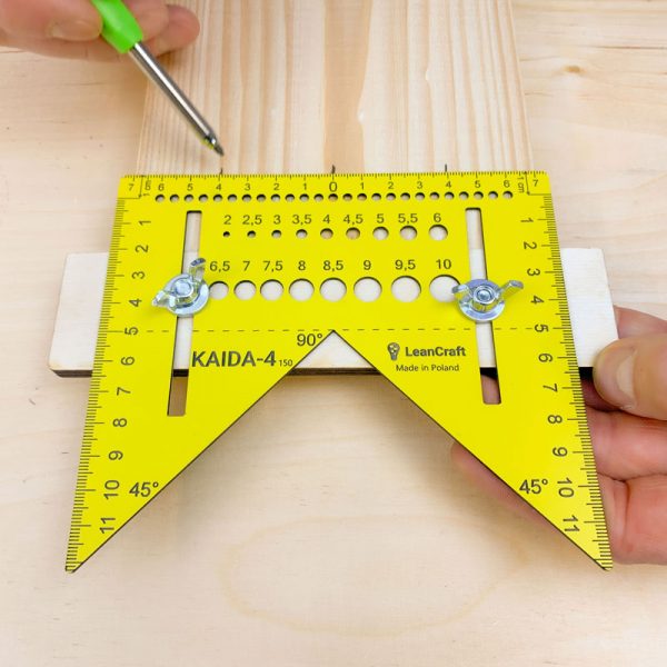 LeanCraft Kantenschneider KAIDA-4 150mm – Präzise Anreißfunktion für Tischlerarbeiten