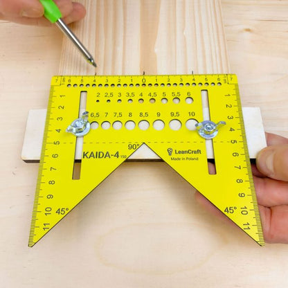 LeanCraft Kantenschneider KAIDA-4 150mm – Präzise Anreißfunktion für Tischlerarbeiten
