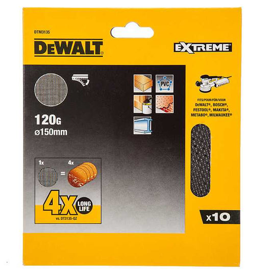 DeWALT Extrem-Schleifgitter 150mm – Hohe Qualität für Mimo Schleifmaschinen