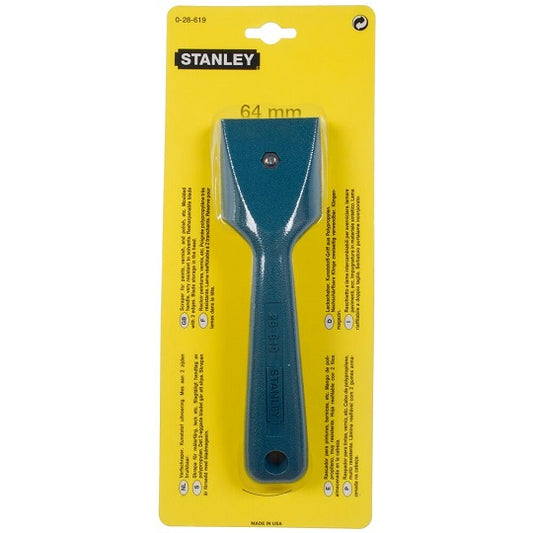 Stanley Farbspachtel 64 mm – Universeller Einsatz zum Entfernen von Farbe und Klebstoffen