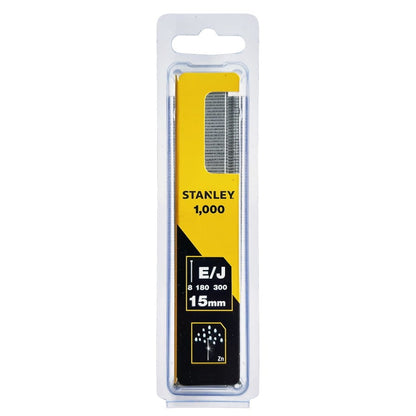 Stanley Nägel Typ J 15 mm Beschichtetem Stahl Klammern