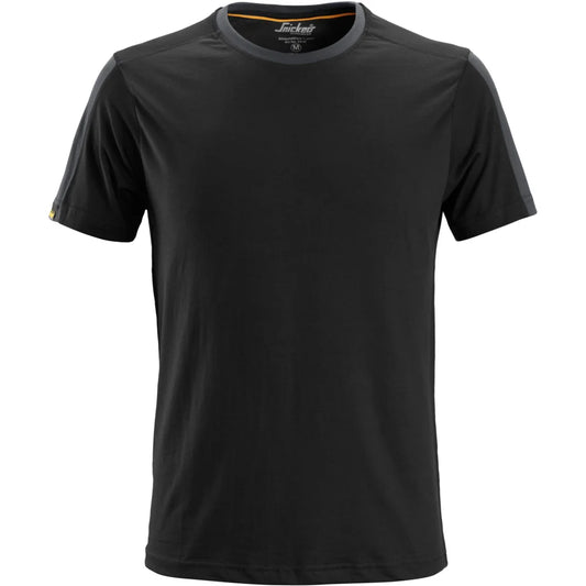 Snickers Herren-T-Shirt 2518 – Hochwertiger Baumwolljersey mit Verstärkten Nähten