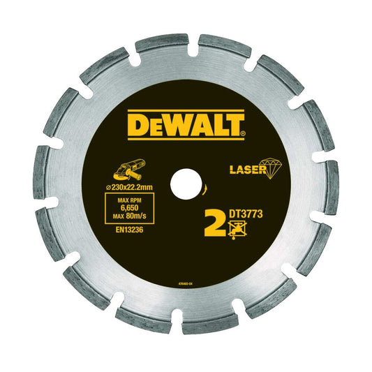 DeWalt DT3773 Segmentierte Diamantscheibe – Hochgeschwindigkeits Schneiden für Ziegel und Keramik