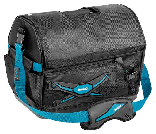 Makita Offene Werkzeugtasche mit Klappe – Strapazierfähiges 1680-Denier-Polyester