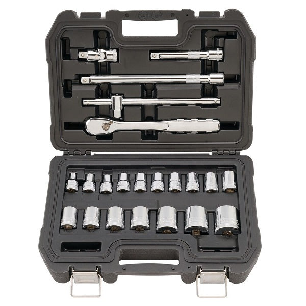 DeWALT 22-teiliger Satz 1/2"-Ratschensteckschlüssel – Professionelles Set In Praktischem Koffer
