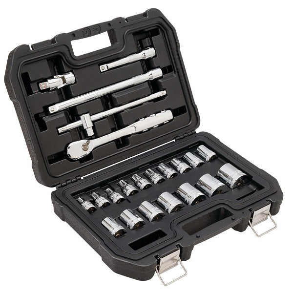 DeWALT 22-teiliger Satz 1/2"-Ratschensteckschlüssel – Professionelles Set In Praktischem Koffer