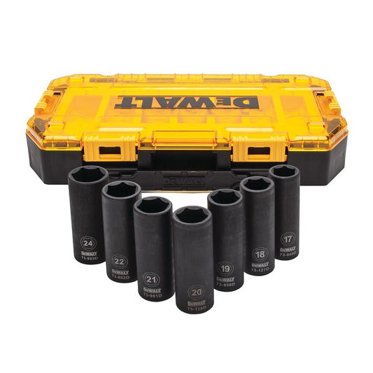 DeWALT DWMT74737-0 – 7 Stück Schlagschraubereinsätze mit DirectTorque-Technologie