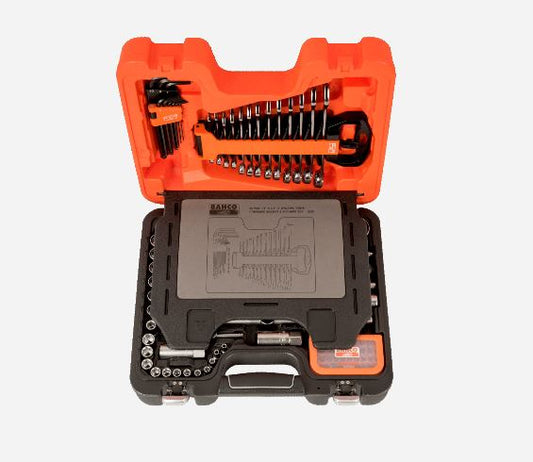 BAHCO S95 Steckschlüssel Set – 96 Teile Für Vielseitige Anwendungen