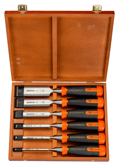 Bahco Holzbearbeitungsset 434-S6-EUR 18 V Kompakt Set Pro