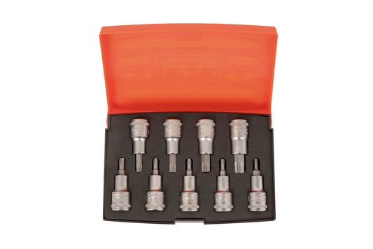 BAHCO Steckschlüssel-Satz S9TORX – Hochwertige Torx-Räder T20-T60