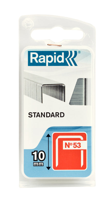 Rapid + Standardheftklammern + Nr 53 + Verzinnten Draht