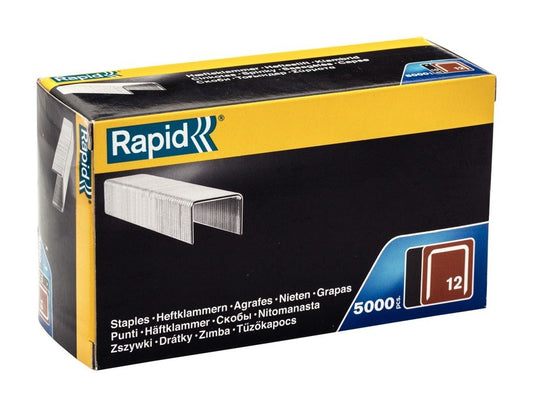 Rapid Verzinkte Heftklammern Nr 12 – Ideal Für Teppich-Und Polstermöbel