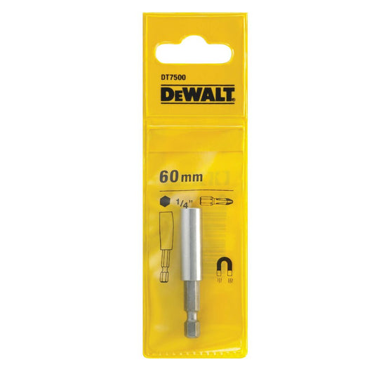 DeWALT Magnetadapter 18 V 60 mm Räder Viertel Zoll Set Solo