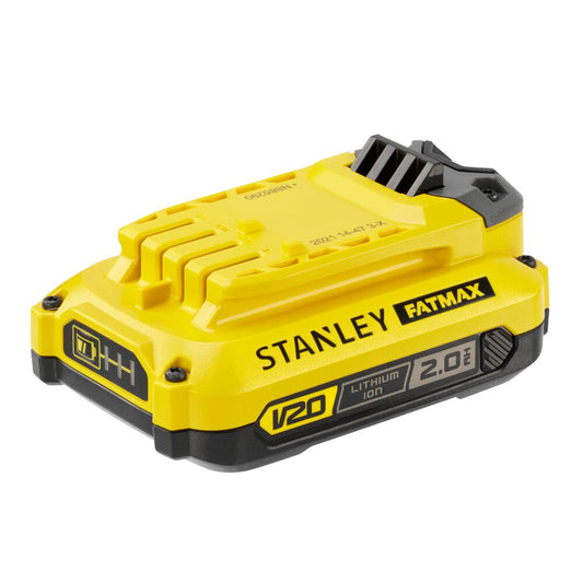 STANLEY 18V Li-Ion 20Ah Akkupack SFMCB202-XJ – Kompatibel Mit V20 Serie Werkzeugen