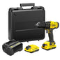 Stanley FATMAX V20 Akku-Bohrschrauber SFMCD700C2K-QW – Leistungsstarker 18V Motor mit 50 Nm Drehmoment