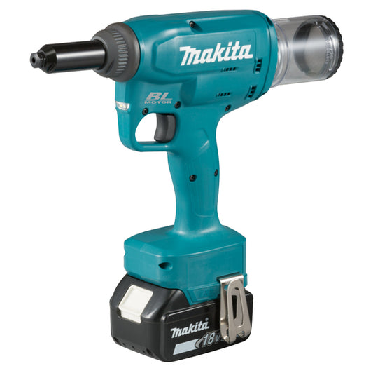 Makita DRV250RFJ – Professionelles Schnurloses Blindnietwerkzeug Bis 6,4mm