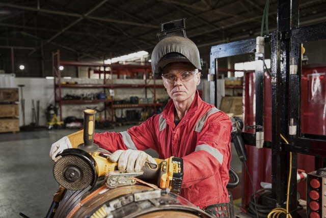 DeWalt Winkelschleifer DCG405NT-XJ 18 V Bürstenloser Motor