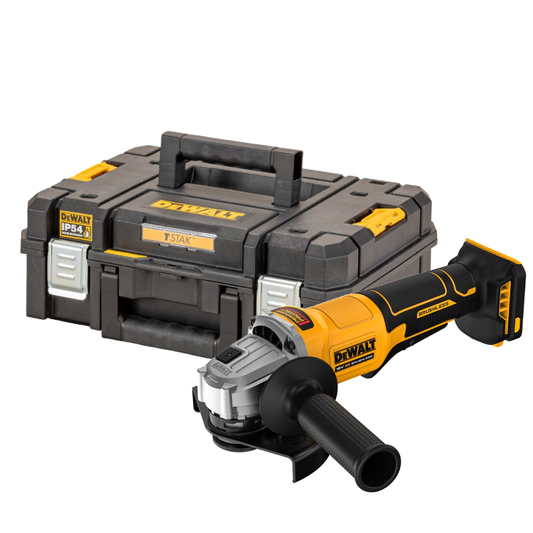DEWALT Akku-Schleifer DCG408NT-XJ – Bürstenloser Motor für Höhere Leistung
