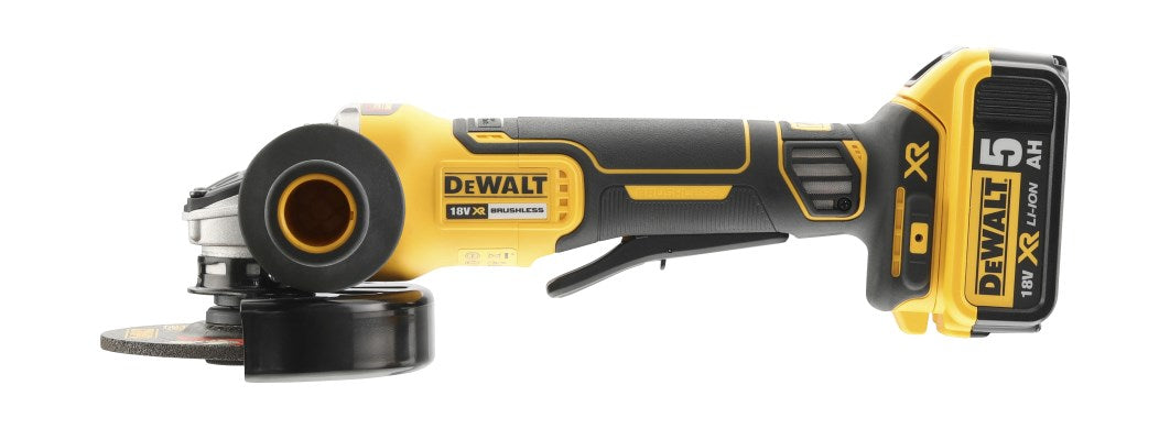 DeWALT Winkelschleifer DCG406NT-XJ 18 V mit Bremse Set