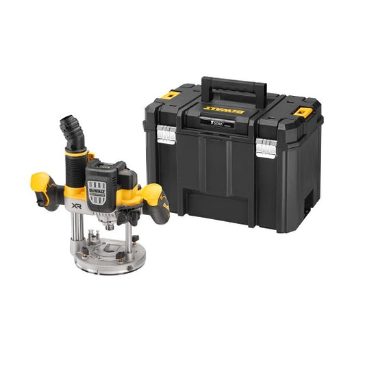 DeWalt Akku-Fräse DCW620NT-XJ – Bürstenloser Motor mit 7-stufiger Geschwindigkeitsregelung