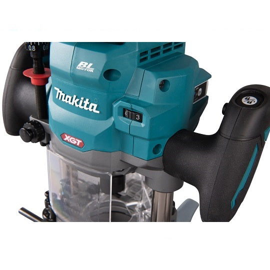 Makita Fräse RP001GM201 18 V Bürstenloser DC Motor Kompakt
