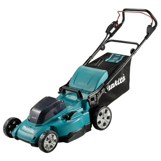 Makita DLM480Z – Leistungsstarker Schnurloser Rasenmäher mit Mulchfunktion