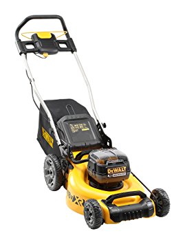 DeWALT DCMW564P2 – Leistungsstarker Schnurloser Rasenmäher für Gärten Bis Zu 800 m²