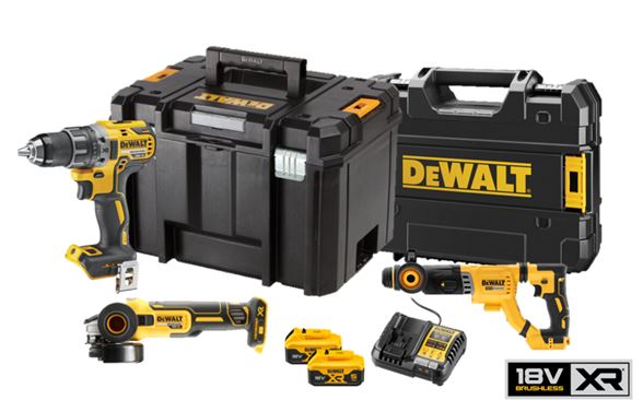 DeWalt DCK327P2T-QW Akku-Kombi-Set – Leistungsstarke 18V Li-Ion Werkzeuge