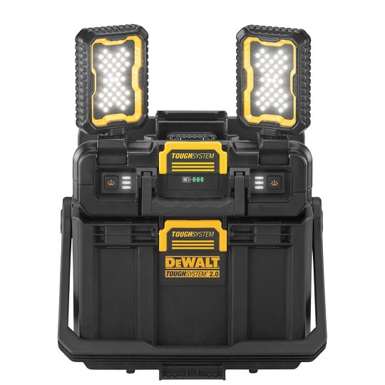 DeWalt Kabellose LED-Lampe 18V – 2-in-1 Arbeitsleuchte Mit Werkzeugkoffer