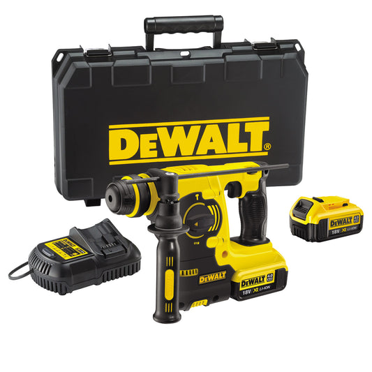 DeWalt Akku-Bohrmaschine SDS+ 18V XR DCH253M2-QW – Vielseitige Funktionen für Betonbohrungen