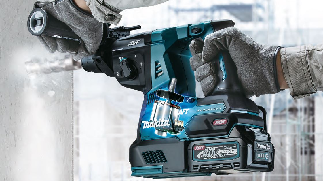 Makita Bohrhammer HR004GZ01 40 V SDS Plus Schlagleistung