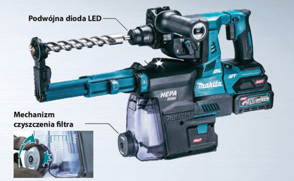 Makita + Bohrmaschine SDS+ + HR004GM202 + 40 V Schlag