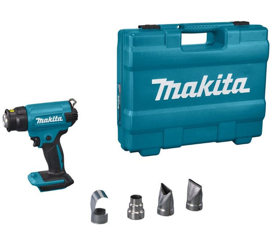 Makita DHG180ZK – Kabelloser 18V Li-Ion Heißluftfön