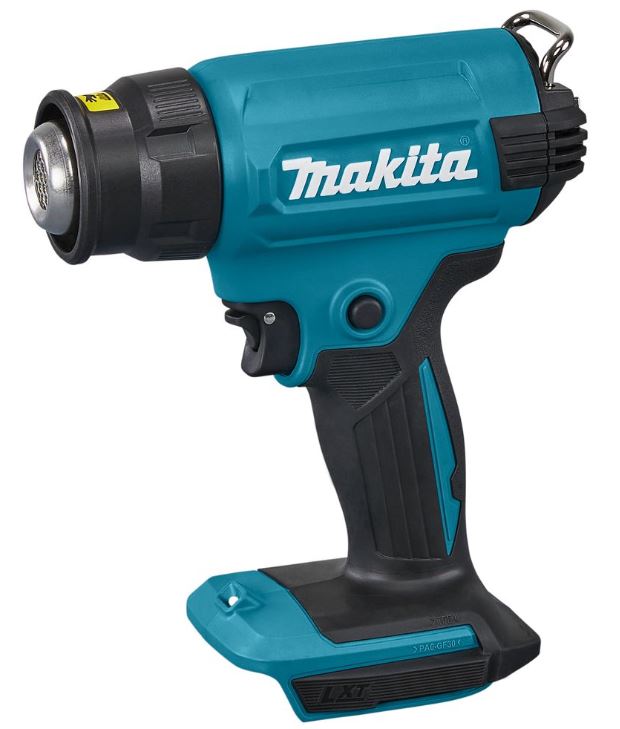 Makita Heißluftfön DHG180ZK 18 V Kompakt Kabellos Leicht