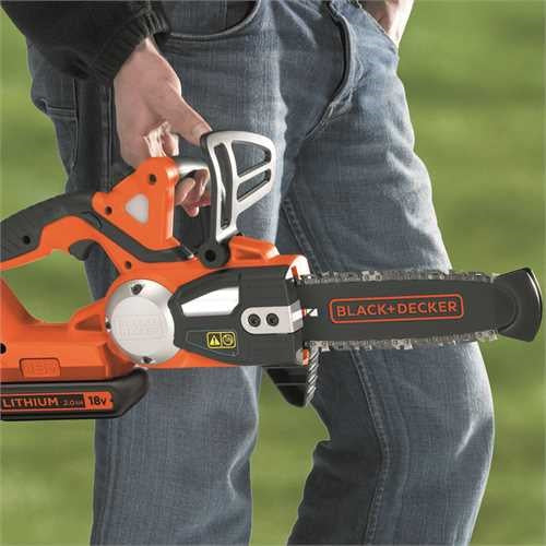 Black&Decker Kettensäge GKC1820L20-QW 20cm Schnittlänge