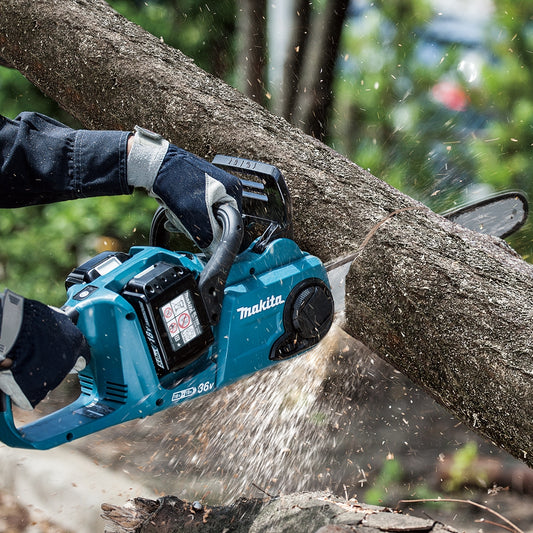 Makita DUC353Z Akku-Staubkreissäge 35cm – Bürstenloser Motor für Hohe Effizienz