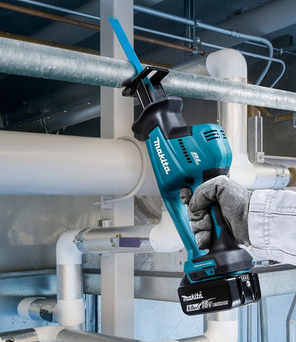 Makita + Säbelsäge + DJR189RTJ + 18 V + Bürstenloser Motor