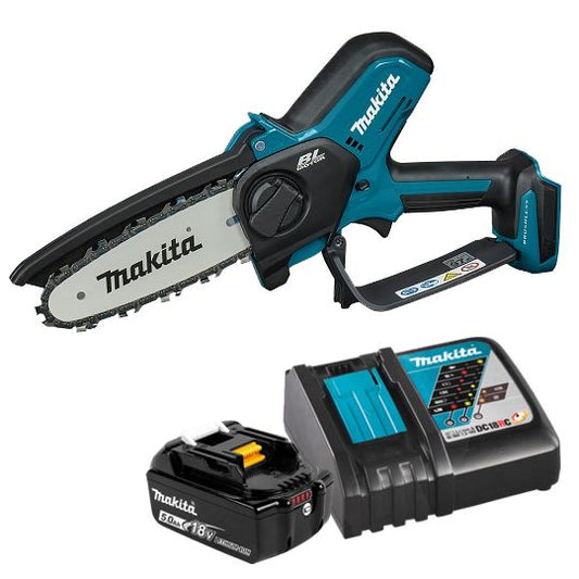 Makita Akku-Laubsäge DUC150RT01 – Kompakte 15 cm Führungsschiene